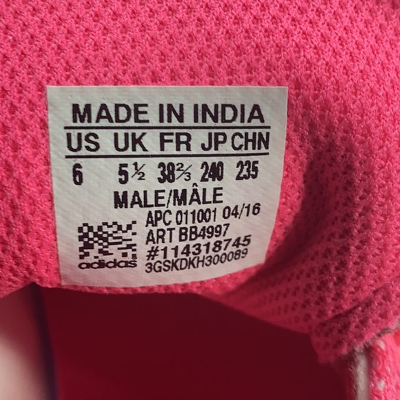 Adidas Originals Stan Smith Men's Pink Sneakers - Picture 14 of 15